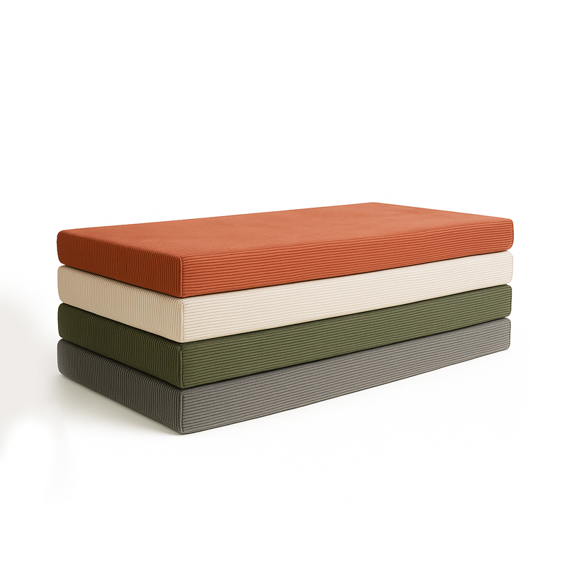 灯芯绒毛绒榻榻米坐垫