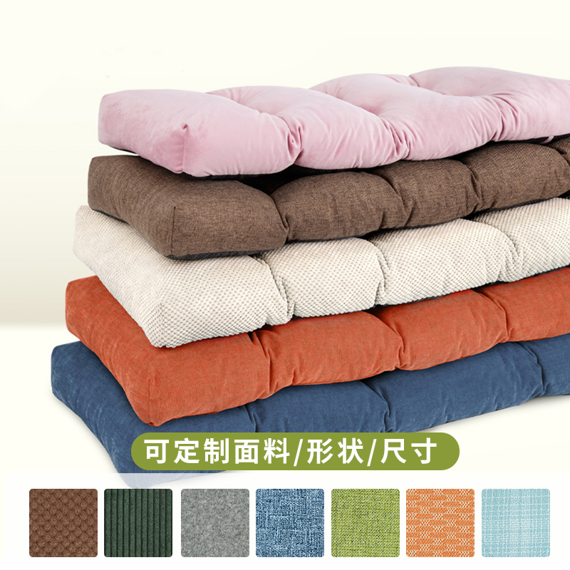 定制超大柔软加厚瑜伽冥想放松阅读方形地板沙发垫