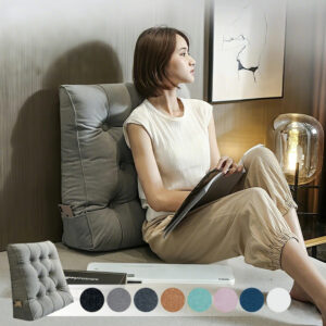 【可拆卸易清洗】升级防水防污耐刮擦皮革织物面料 定制床头板床垫一体款适配阅读卧床休息的多功能沙发